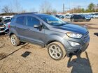 2022 Ford Ecosport Se Gray vin: MAJ6S3GL3NC462814