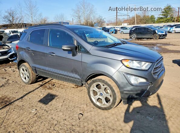MAJ6S3GL3NC462814 2022 FORD ECOSPORT Gray Przód prawy