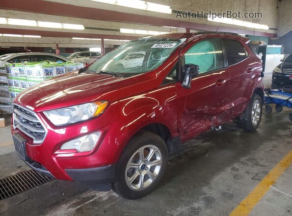 MAJ6S3GL4LC317245 2020 FORD ECOSPORT Red Vista tres cuartos delantera izquierda