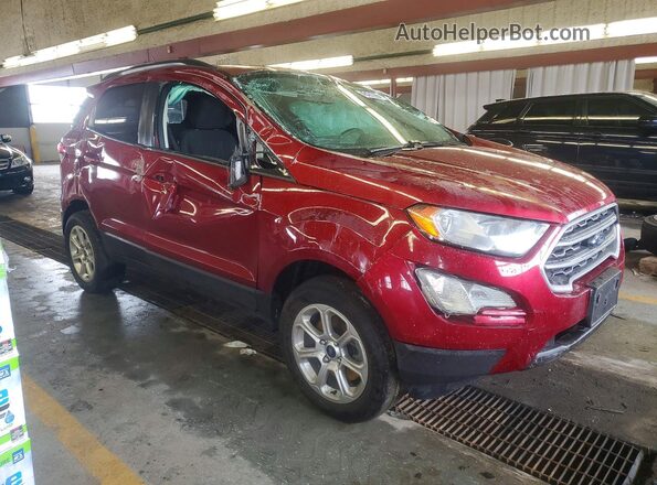 MAJ6S3GL4LC317245 2020 FORD ECOSPORT Red Delantero derecho
