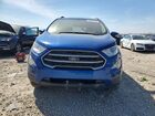 2021 Ford Ecosport Se Синий vin: MAJ6S3GL4MC417413