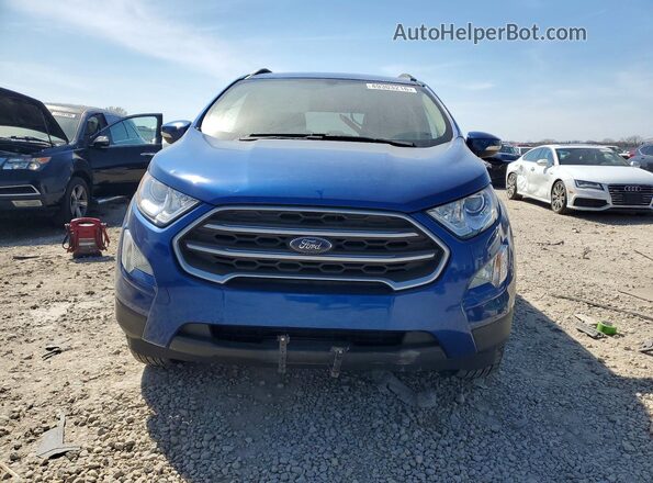 MAJ6S3GL4MC417413 2021 FORD ECOSPORT Синий Вид спереди