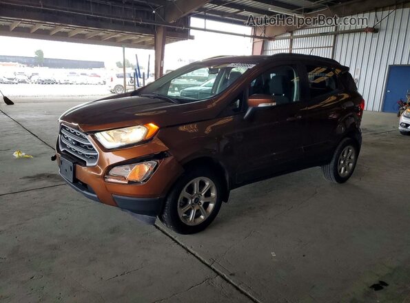 MAJ6S3GL5KC265073 2019 FORD ECOSPORT Brown Przód lewy