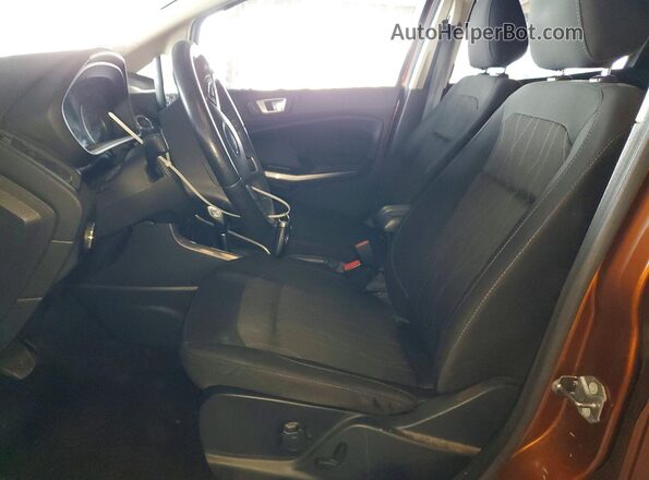 MAJ6S3GL5KC265073 2019 FORD ECOSPORT Brown Widok wnętrza z przodu
