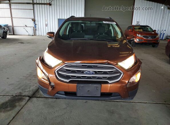 MAJ6S3GL5KC265073 2019 FORD ECOSPORT Brown Widok z przodu