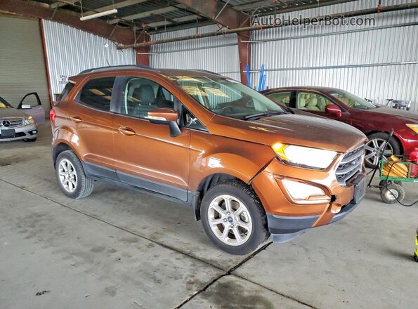 MAJ6S3GL5KC265073 2019 FORD ECOSPORT Brown Przód prawy