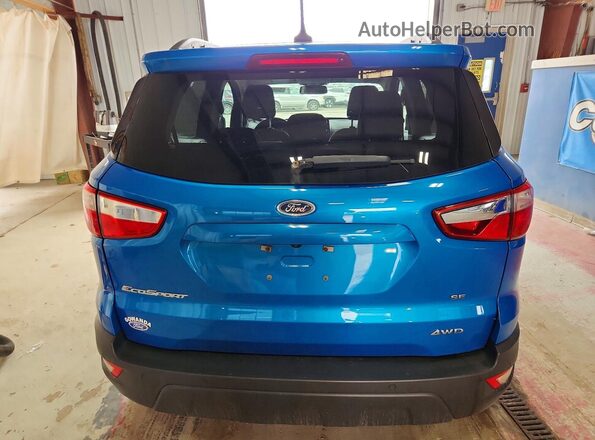 MAJ6S3GL5LC335821 2020 FORD ECOSPORT Синий Вид сзади