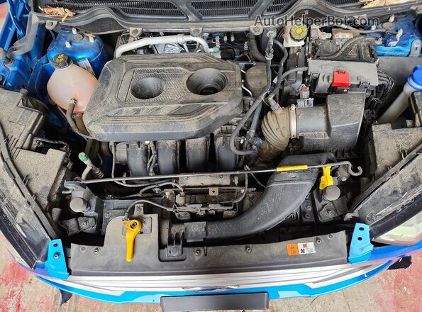 MAJ6S3GL5LC335821 2020 FORD ECOSPORT Синий Вид задней части салона