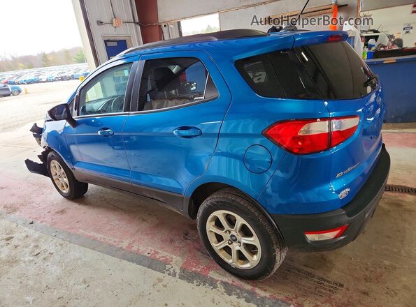 MAJ6S3GL5LC335821 2020 FORD ECOSPORT Синий Задняя левая четверть