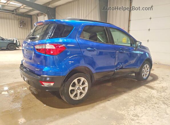 MAJ6S3GL5MC402712 2021 FORD ECOSPORT Blue Tył prawy