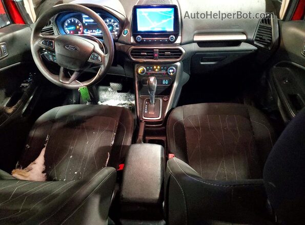 MAJ6S3GL5MC403228 2021 FORD ECOSPORT Burgundy Vista del salpicadero