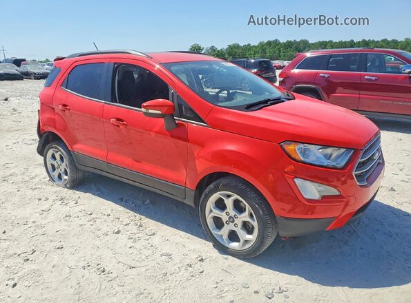 MAJ6S3GL5MC404332 2021 FORD ECOSPORT Red Przód prawy