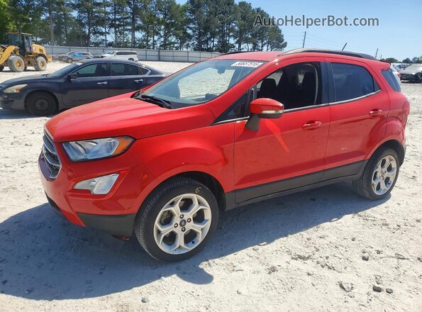 MAJ6S3GL5MC404332 2021 FORD ECOSPORT Red Przód lewy