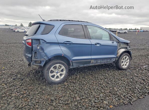 MAJ6S3GL5MC442109 2021 FORD ECOSPORT Blue Tył prawy