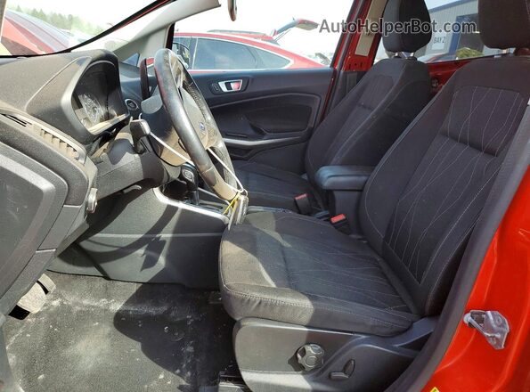 MAJ6S3GL6KC252879 2019 FORD ECOSPORT Red Вид салону спереду