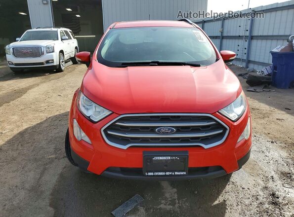 MAJ6S3GL6KC252879 2019 FORD ECOSPORT Red Вид спереду