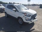 2021 Ford Ecosport Se White vin: MAJ6S3GL6MC397732