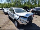 2020 Ford Ecosport Se Silver vin: MAJ6S3GL7LC392425