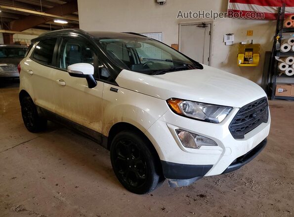 MAJ6S3GL8MC440953 2021 FORD ECOSPORT Белый Передняя правая четверть