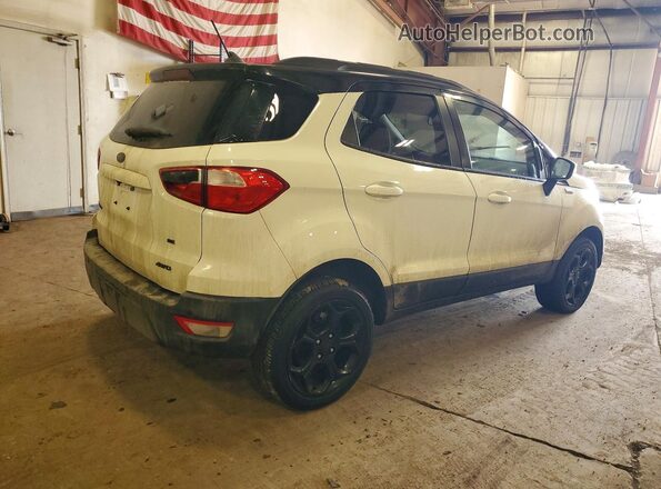 MAJ6S3GL8MC440953 2021 FORD ECOSPORT Белый Задняя правая четверть