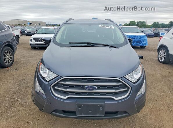 MAJ6S3GL8NC469953 2022 FORD ECOSPORT Gray Widok z przodu