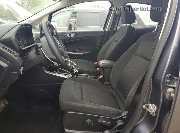 MAJ6S3GL8NC469953 2022 FORD ECOSPORT Gray Widok wnętrza z przodu