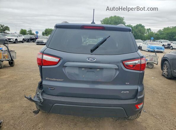 MAJ6S3GL8NC469953 2022 FORD ECOSPORT Gray Widok z tyłu