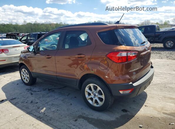 MAJ6S3GL9KC266159 2019 FORD ECOSPORT Коричневый Задняя левая четверть