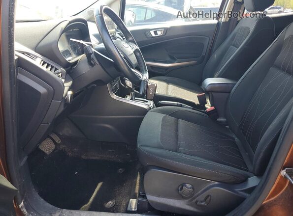 MAJ6S3GL9KC266159 2019 FORD ECOSPORT Коричневый Вид салона спереди