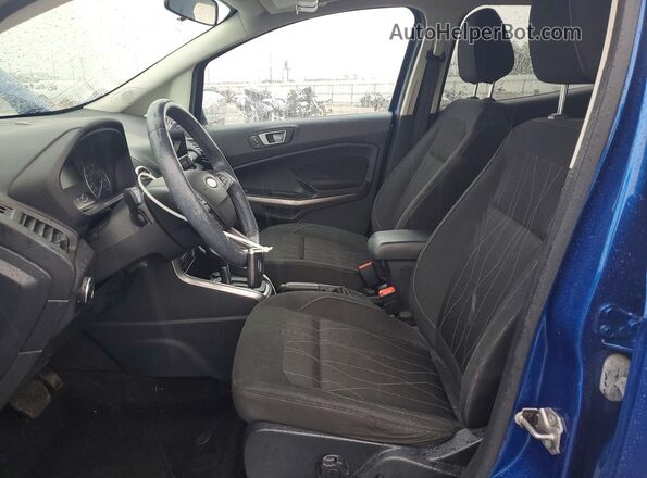 MAJ6S3GL9LC371186 2020 FORD ECOSPORT Blue Widok wnętrza z przodu