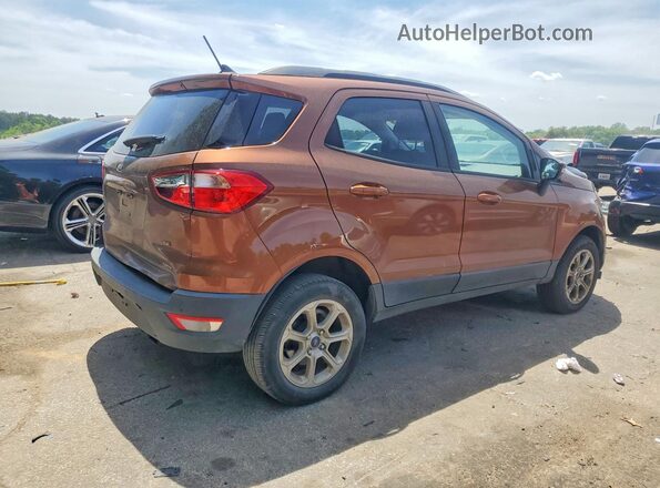 MAJ6S3GLXKC268485 2019 FORD ECOSPORT Orange Trasero derecho