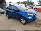 2019 Ford Ecosport Se Синий vin: MAJ6S3GLXKC269166