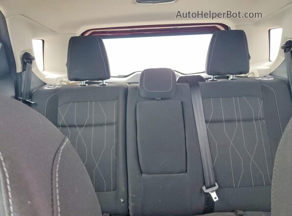 MAJ6S3GLXLC369298 2020 FORD ECOSPORT Red Вид задніх сидінь