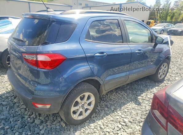 MAJ6S3GLXMC425015 2021 FORD ECOSPORT Blue Tył prawy