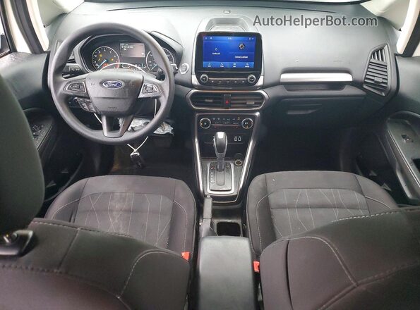 MAJ6S3GLXNC462745 2022 FORD ECOSPORT Белый Вид панели приборов