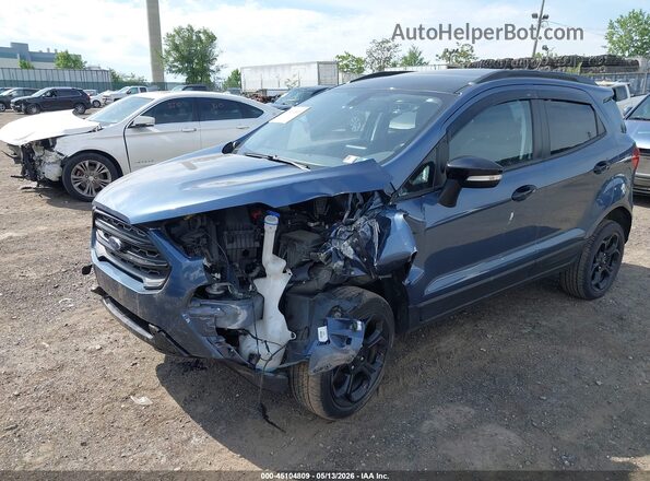 MAJ6S3JL2MC454808 2021 FORD ECOSPORT Blue Widok z przodu