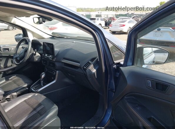 MAJ6S3JL2MC454808 2021 FORD ECOSPORT Blue Widok wnętrza z przodu