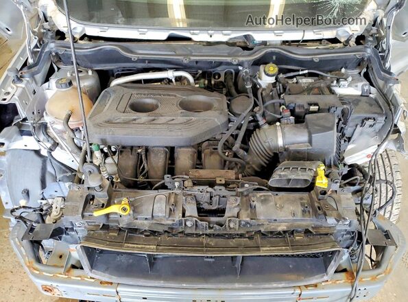 MAJ6S3JL3NC458495 2022 FORD ECOSPORT Серебряный Вид подкапотного пространства