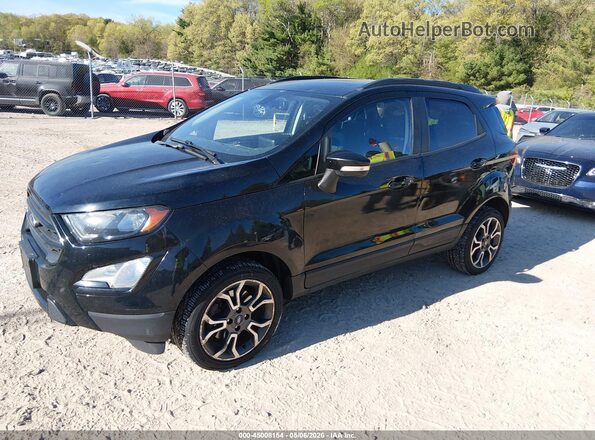 MAJ6S3JL4LC343448 2020 FORD ECOSPORT Black Przód lewy