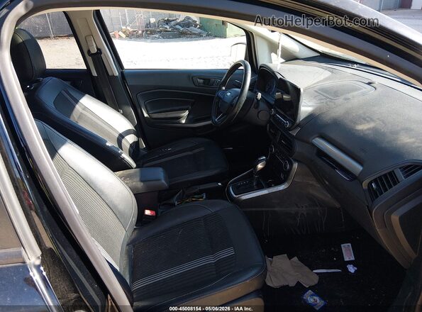 MAJ6S3JL4LC343448 2020 FORD ECOSPORT Black Widok wnętrza z przodu
