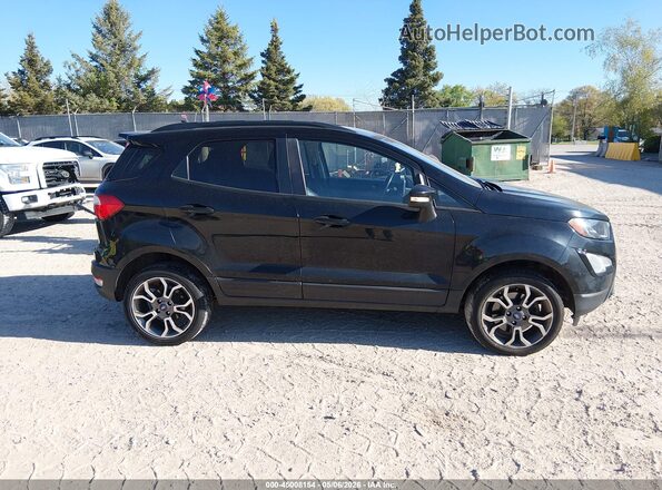 MAJ6S3JL4LC343448 2020 FORD ECOSPORT Black Widok wnętrza z tyłu