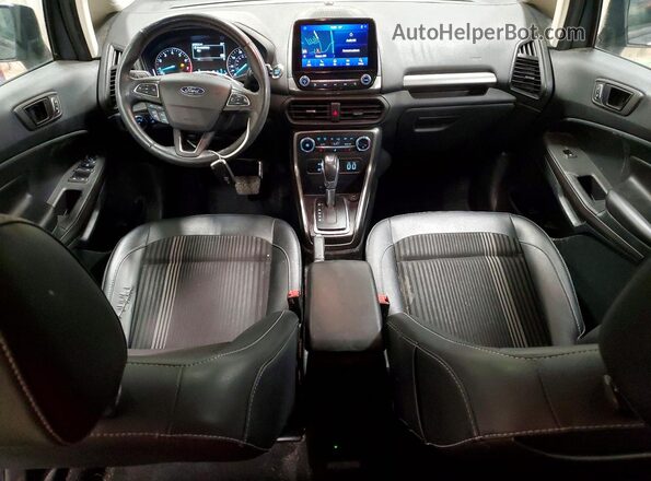 MAJ6S3JL4LC345653 2020 FORD ECOSPORT Gray Dashboard view