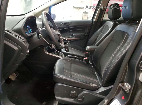 MAJ6S3JL4LC345653 2020 FORD ECOSPORT Gray Front interior view