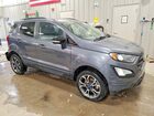 2020 Ford Ecosport Ses Gray vin: MAJ6S3JL4LC345653