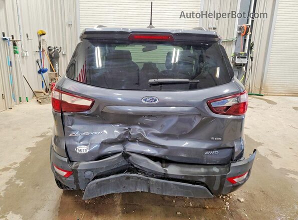 MAJ6S3JL4LC345653 2020 FORD ECOSPORT Gray Rear view
