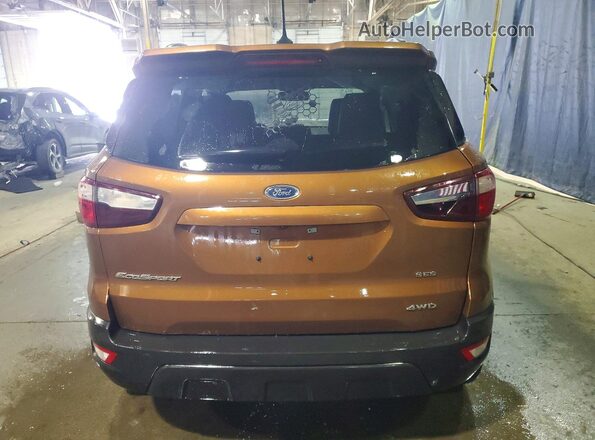 MAJ6S3JL5KC252235 2019 FORD ECOSPORT Orange Հետևի տեսք