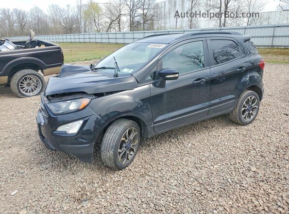 MAJ6S3JL6KC286989 2019 FORD ECOSPORT Black Przód lewy