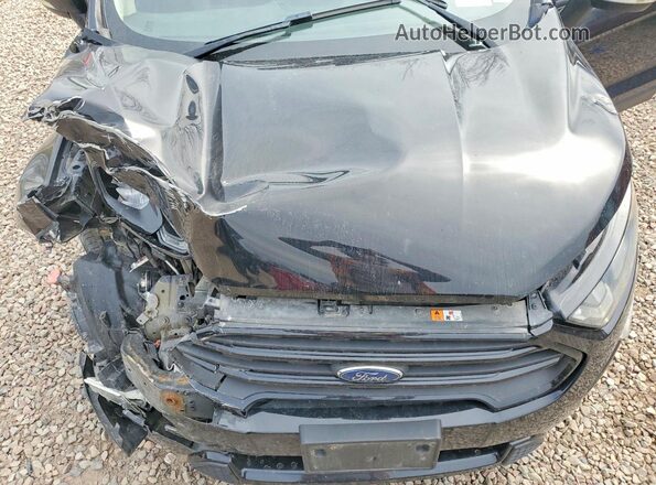 MAJ6S3JL6KC286989 2019 FORD ECOSPORT Black Widok komory silnika
