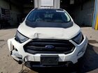 2019 Ford Ecosport Ses White vin: MAJ6S3JL6KC306223