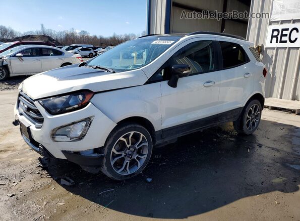MAJ6S3JL6KC306223 2019 FORD ECOSPORT White Przód lewy